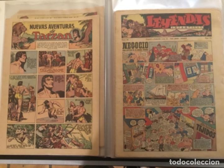 Tebeos: Comic Leyendas infantiles Hispano americana ORIGINAL Completa 99 fasciculos del 84 al 182 ultimo - Foto 3 - 277623773