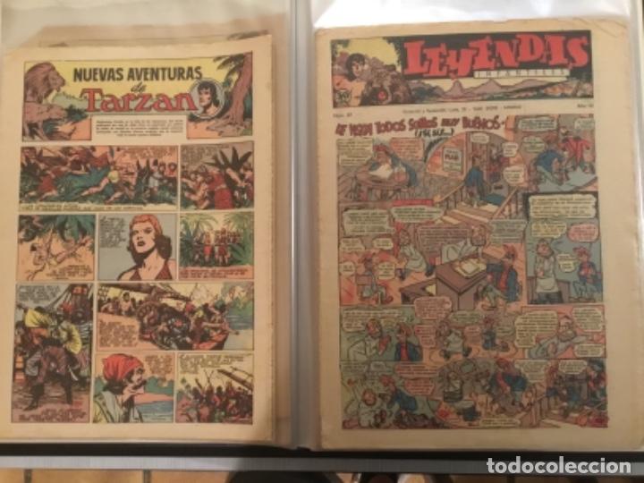 Tebeos: Comic Leyendas infantiles Hispano americana ORIGINAL Completa 99 fasciculos del 84 al 182 ultimo - Foto 4 - 277623773