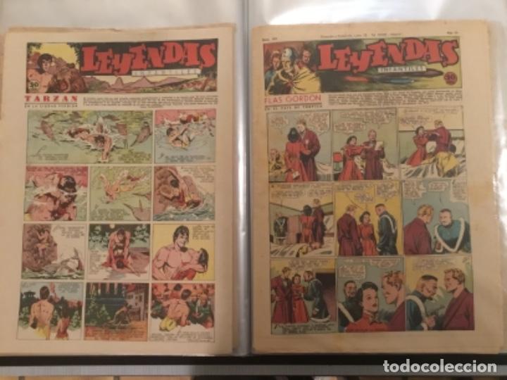 Tebeos: Comic Leyendas infantiles Hispano americana ORIGINAL Completa 99 fasciculos del 84 al 182 ultimo - Foto 24 - 277623773