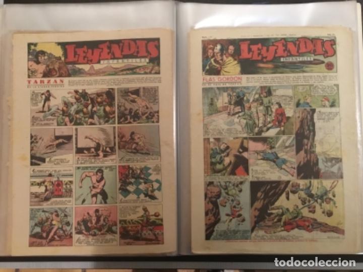 Tebeos: Comic Leyendas infantiles Hispano americana ORIGINAL Completa 99 fasciculos del 84 al 182 ultimo - Foto 28 - 277623773
