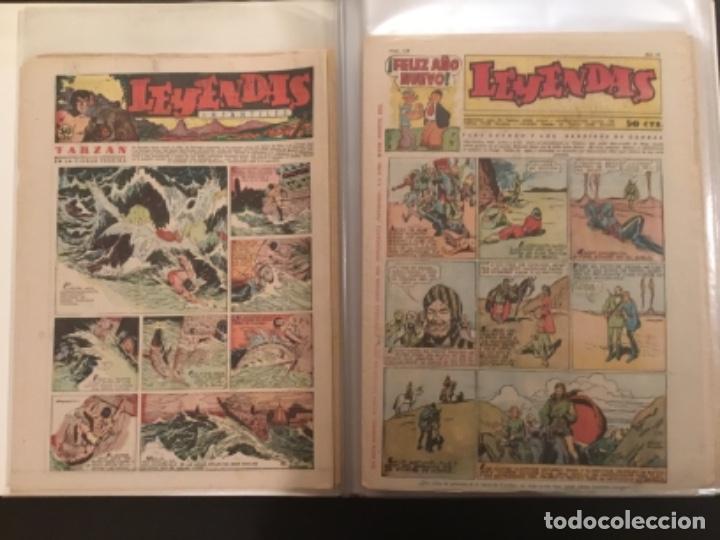 Tebeos: Comic Leyendas infantiles Hispano americana ORIGINAL Completa 99 fasciculos del 84 al 182 ultimo - Foto 53 - 277623773