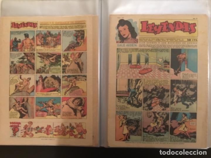 Tebeos: Comic Leyendas infantiles Hispano americana ORIGINAL Completa 99 fasciculos del 84 al 182 ultimo - Foto 64 - 277623773