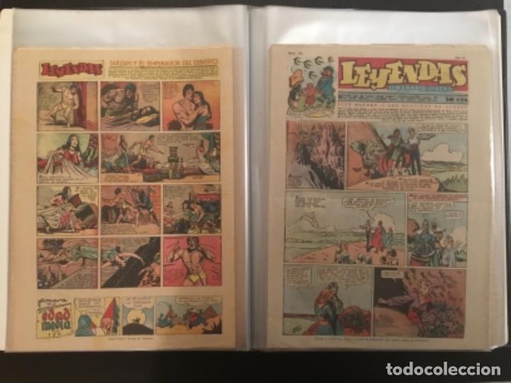 Tebeos: Comic Leyendas infantiles Hispano americana ORIGINAL Completa 99 fasciculos del 84 al 182 ultimo - Foto 67 - 277623773