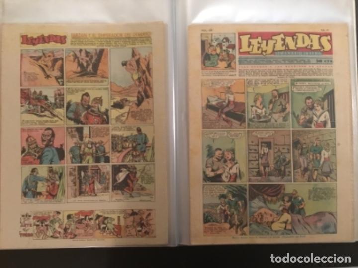 Tebeos: Comic Leyendas infantiles Hispano americana ORIGINAL Completa 99 fasciculos del 84 al 182 ultimo - Foto 73 - 277623773