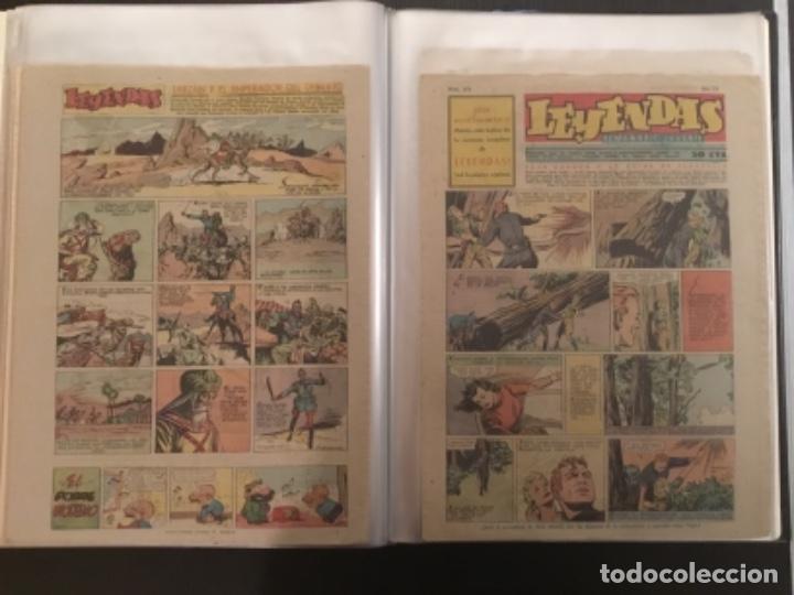 Tebeos: Comic Leyendas infantiles Hispano americana ORIGINAL Completa 99 fasciculos del 84 al 182 ultimo - Foto 87 - 277623773