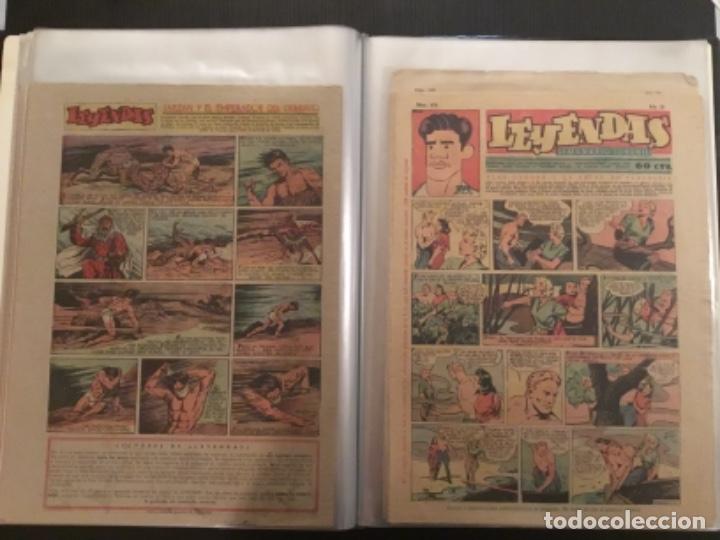 Tebeos: Comic Leyendas infantiles Hispano americana ORIGINAL Completa 99 fasciculos del 84 al 182 ultimo - Foto 90 - 277623773