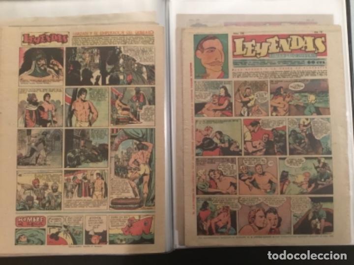 Tebeos: Comic Leyendas infantiles Hispano americana ORIGINAL Completa 99 fasciculos del 84 al 182 ultimo - Foto 96 - 277623773