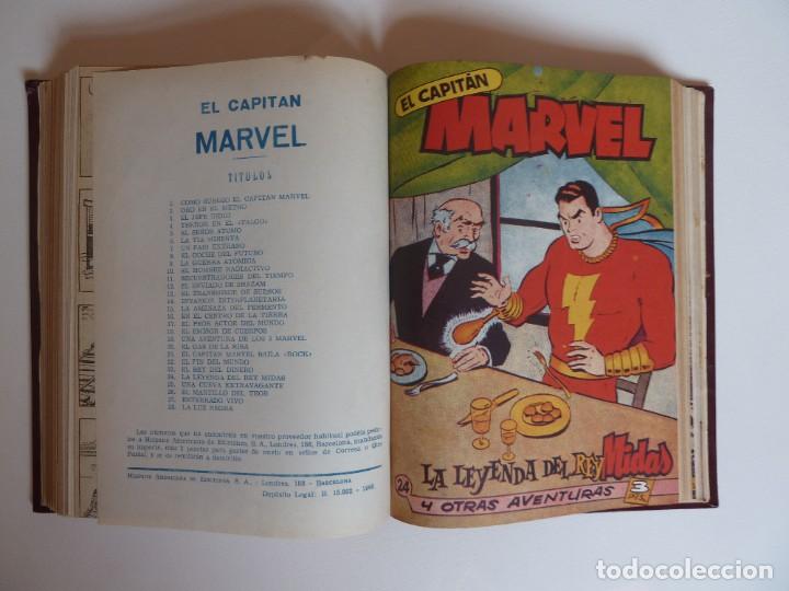 Tebeos: CAPITAN MARVEL 1960. COLECCION COMPLETA ORIGINAL. 38 TEBEOS - Foto 8