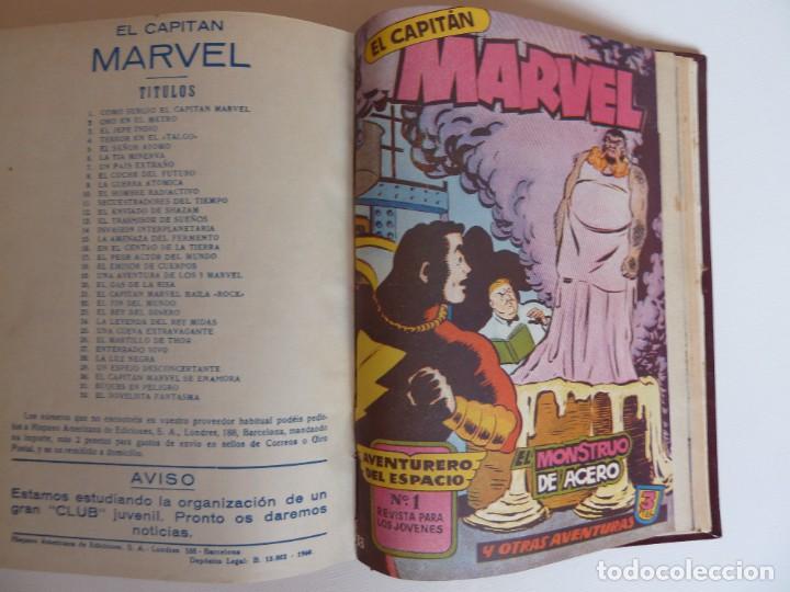 Tebeos: CAPITAN MARVEL 1960. COLECCION COMPLETA ORIGINAL. 38 TEBEOS - Foto 11