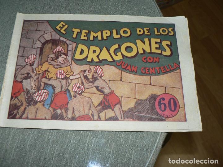 Tebeos: JUAN CENTELLA EL TEMPLO DE LOS DRAGONES - Foto 1