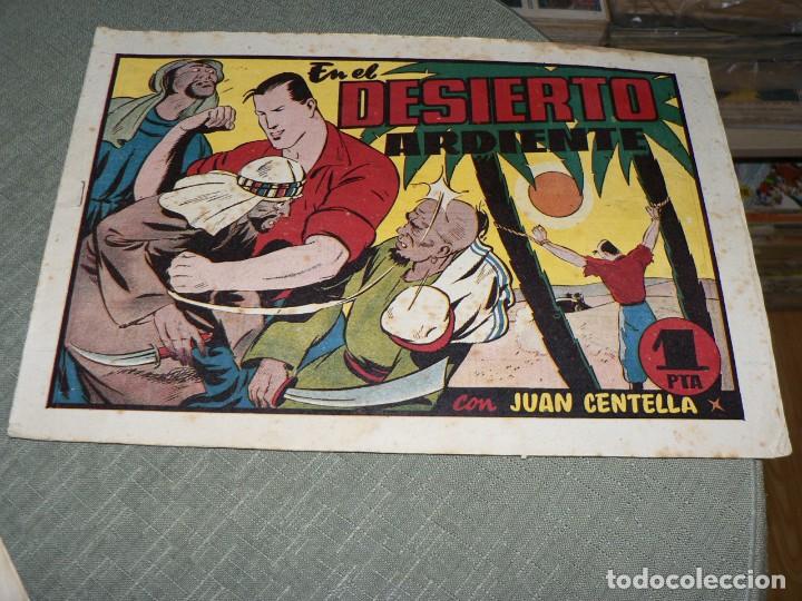 Tebeos: JUAN CENTELLA EN EL DESIERTO ARDIENTE - Foto 1