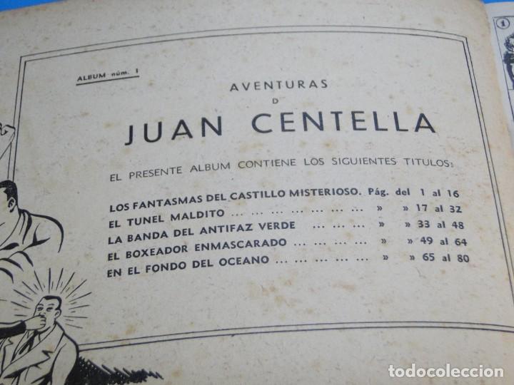 Tebeos: ALBUM AVENTURAS DE JUAN CENTELLA Nº1 - Foto 2 - 294059153