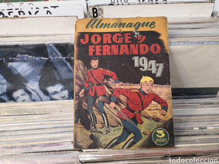 Tebeos: Almanaque Juan centella 1947,original - Foto 3