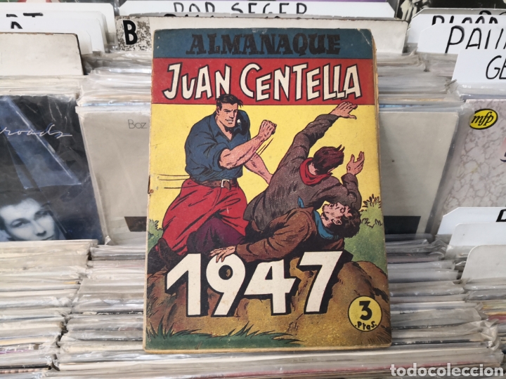 Tebeos: Almanaque Juan centella 1947,original - Foto 1