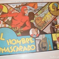 Tebeos: FACSIMIL EL HOMBRE ENMASCARADO 1,EL PRIMERO(DE 105).HISPANOAMERICANA,AÑO 1944.IMPECABLE.. Lote 313939948