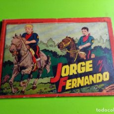 Tebeos: JORGE Y FERNANDO Nº 4 - TOMO ROJO ORIGINAL- EDITORIAL HISPAÑO AMERICANA 25 X 17 CMS. Lote 314920623