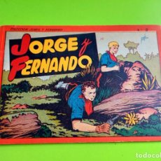 Tebeos: JORGE Y FERNANDO Nº 2 - TOMO ROJO ORIGINAL- EDITORIAL HISPAÑO AMERICANA 25 X 17 CMS. Lote 314920893