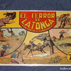Tebeos: (M1) JORGE Y FERNANDO N.24 EL TERROR DE LATONGA, HISPANO AMERICANA, SEÑALES DE USO