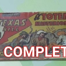 Tebeos: TEBEOS-COMICS CANDY - TEX WILLER - TEXAS BILL - COMPLETA - UNICA -HISPANOAMERICANA 1949 - XX99 X0922. Lote 205257267