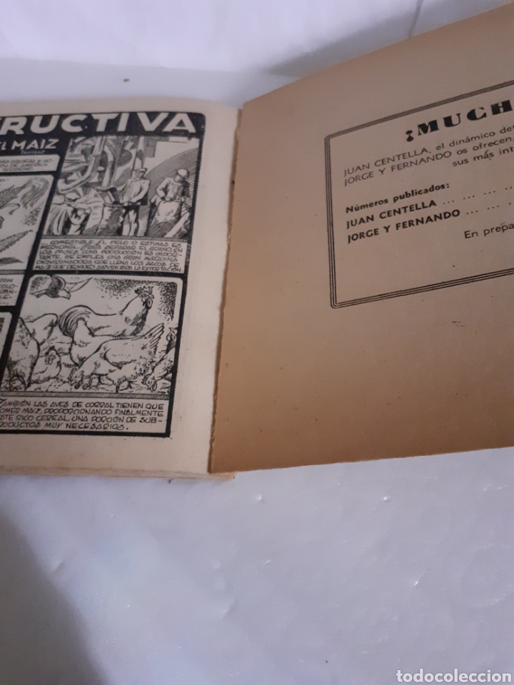 Tebeos: JUAN CENTELLA N&deg; 7 HISPANO AMERICANA ORIGINAL - Foto 8