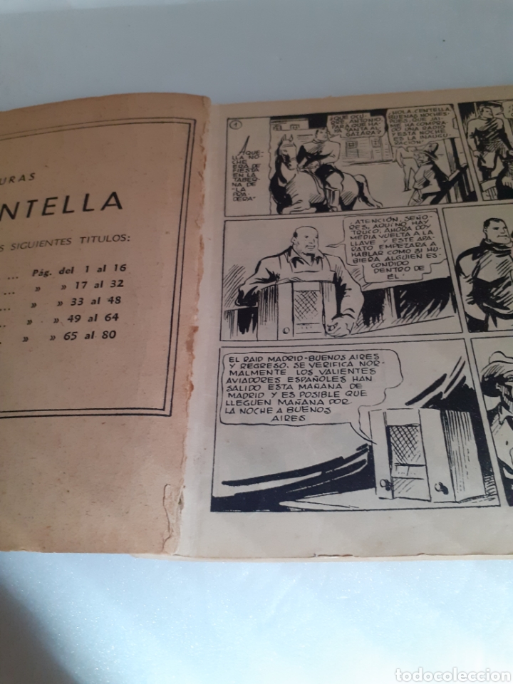 Tebeos: JUAN CENTELLA N&deg; 3 HISPANO AMERICANA ORIGINAL - Foto 6