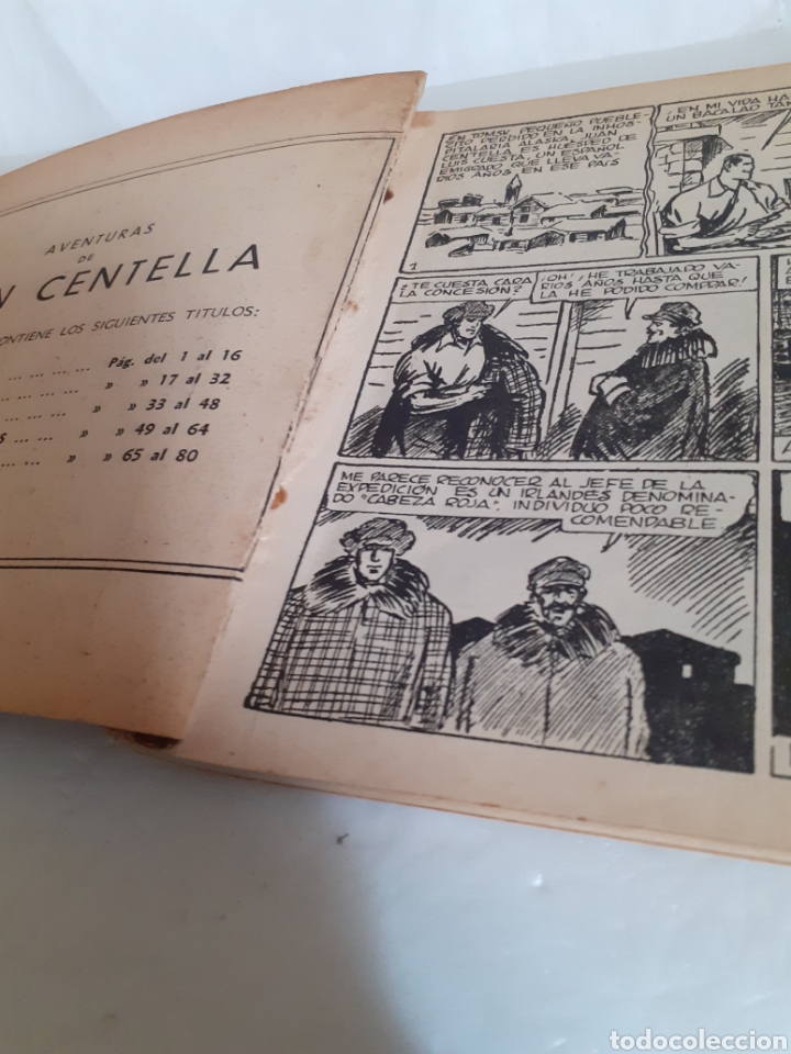 Tebeos: JUAN CENTELLA N&deg; 4 HISPANO AMERICANA ORIGINAL - Foto 5