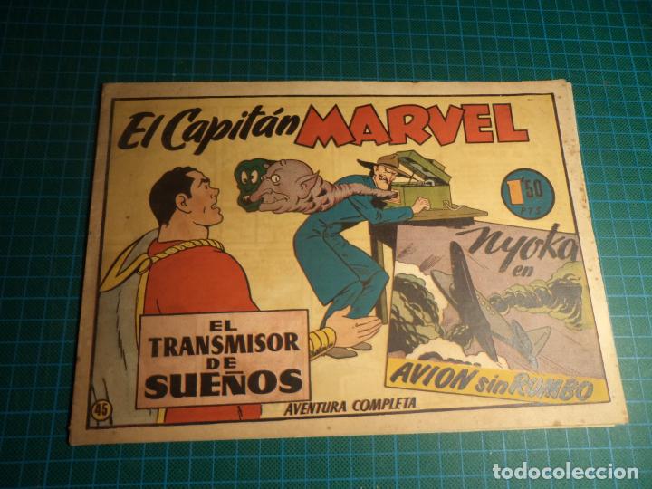 Tebeos: El capitan Marvel. N&deg; 45. El transmisor de sue&ntilde;os. Hispano Americana. - Foto 1