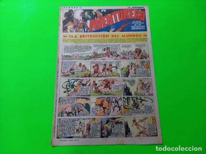 Tebeos: AVENTURERO N&ordm; 13 HISPANO AMERICANA -ORIGINAL - Foto 1