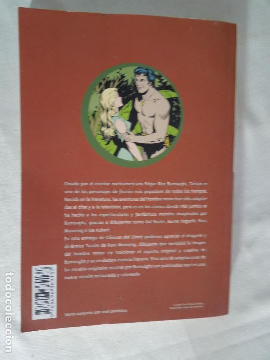 Tebeos: TARZ&Aacute;N - EDGAR RICE BURROUGHS - CL&Aacute;SICOS DEL C&Oacute;MIC 2004. - Foto 2
