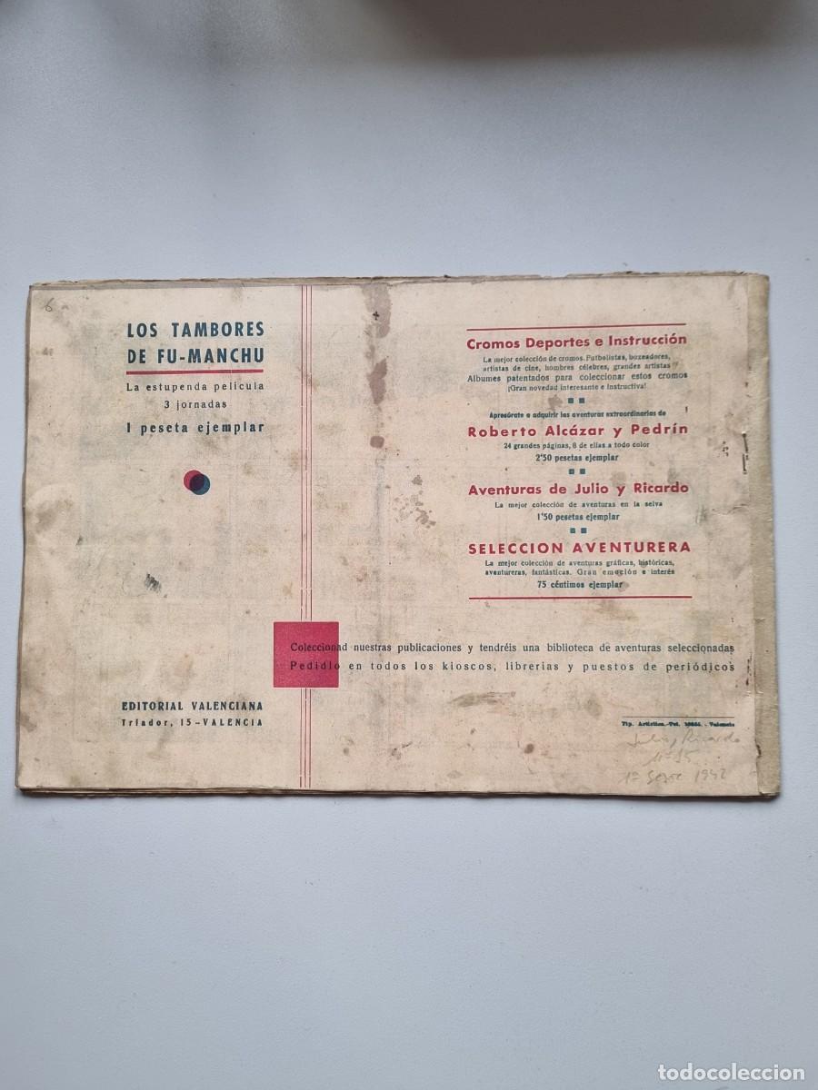 Tebeos: JULIO y RICARDO n&deg; 15 &rdquo; En Poder de los Salvajes&rdquo; - Foto 5