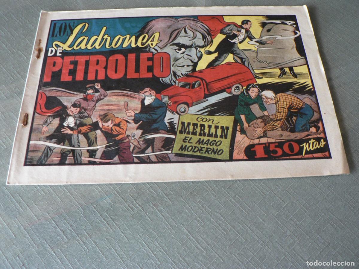 Tebeos: MERLIN LOS LADRONES DE PETROLEO - Foto 1