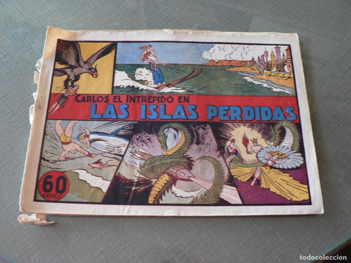 Tebeos: CARLOS EL INTREPIDO LAS ISLAS PERDIDAD - Foto 1