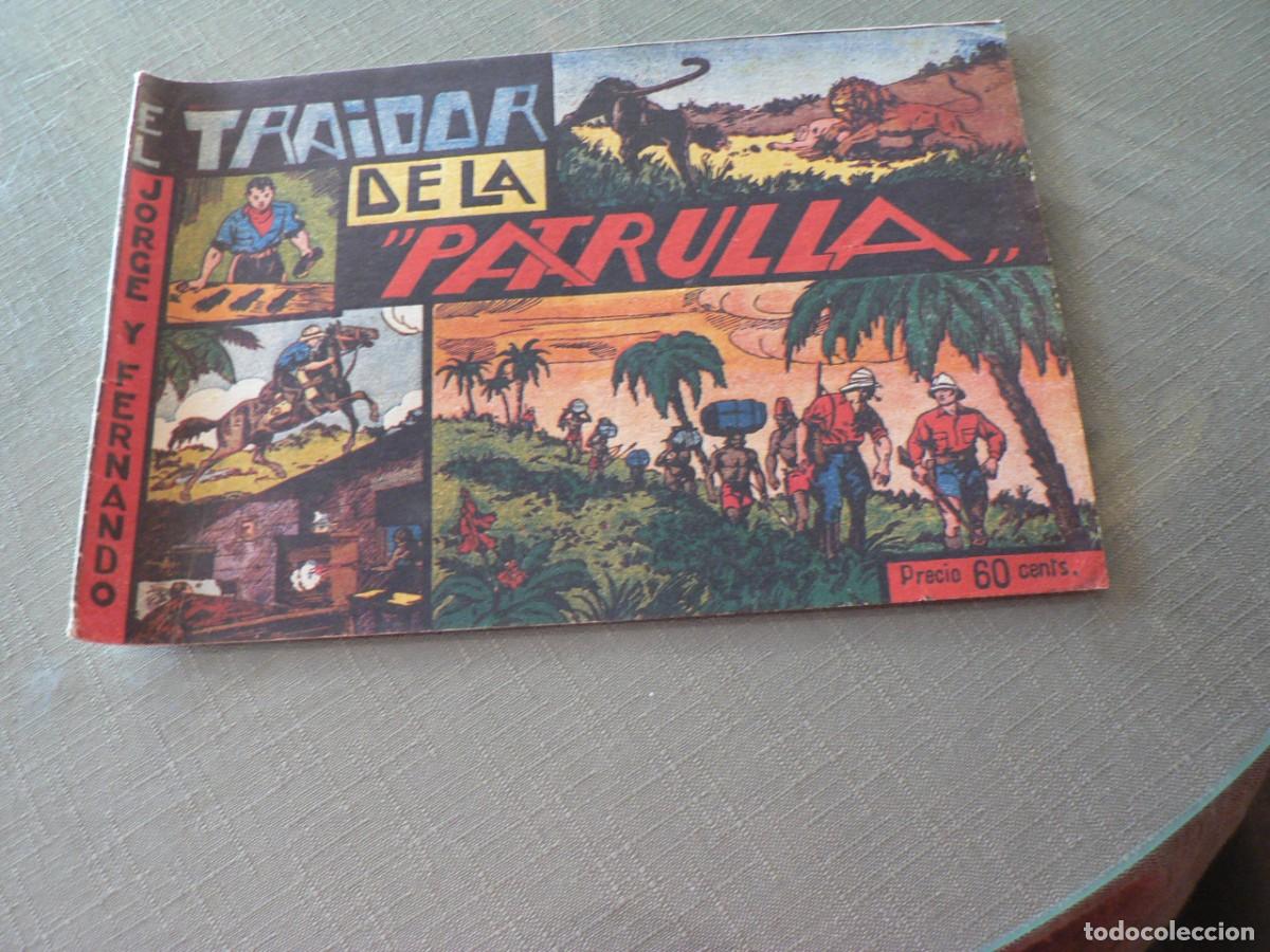 Tebeos: JORGE Y FERNANDO EL TRAIDOR DE LA PATRULLA - Foto 1