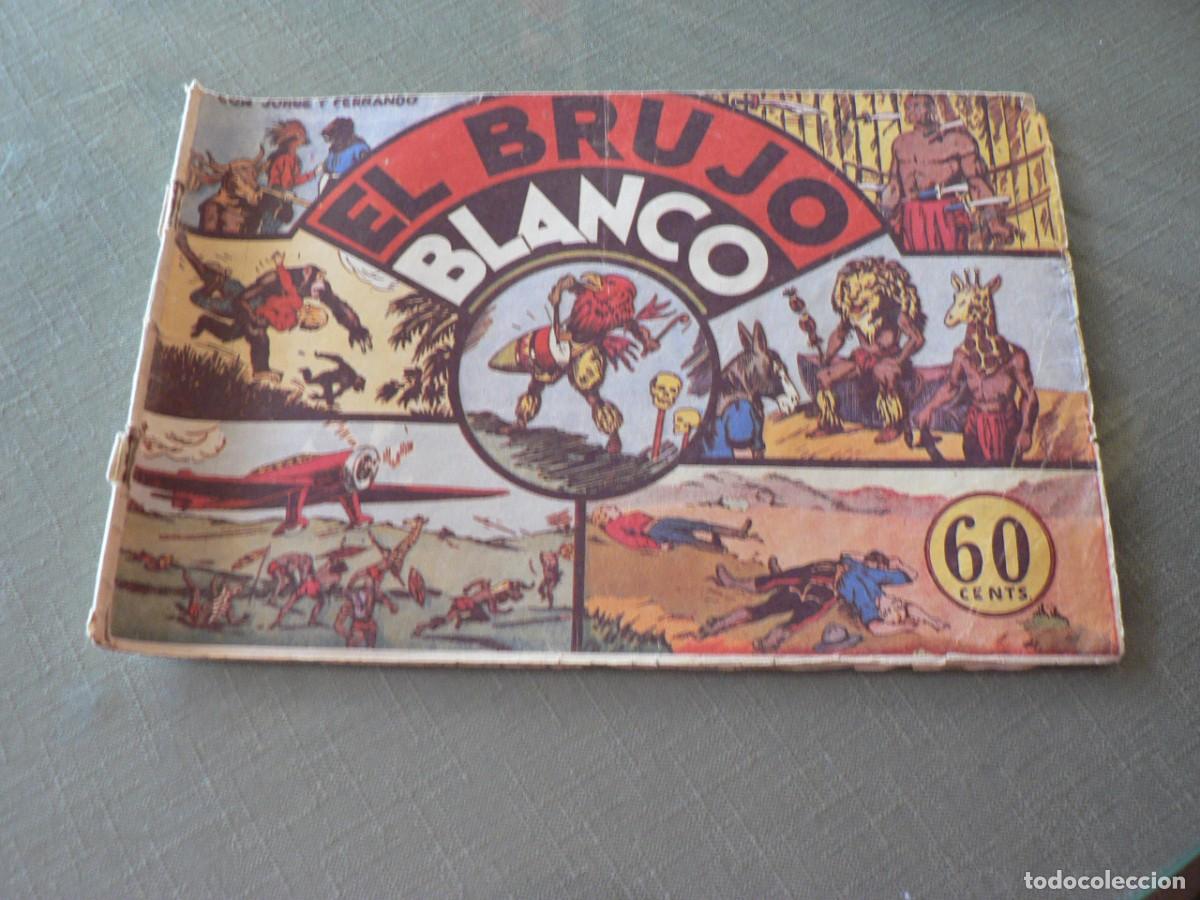 Tebeos: JORGE Y FERNANDO EL BRUJO BLANCO - Foto 1
