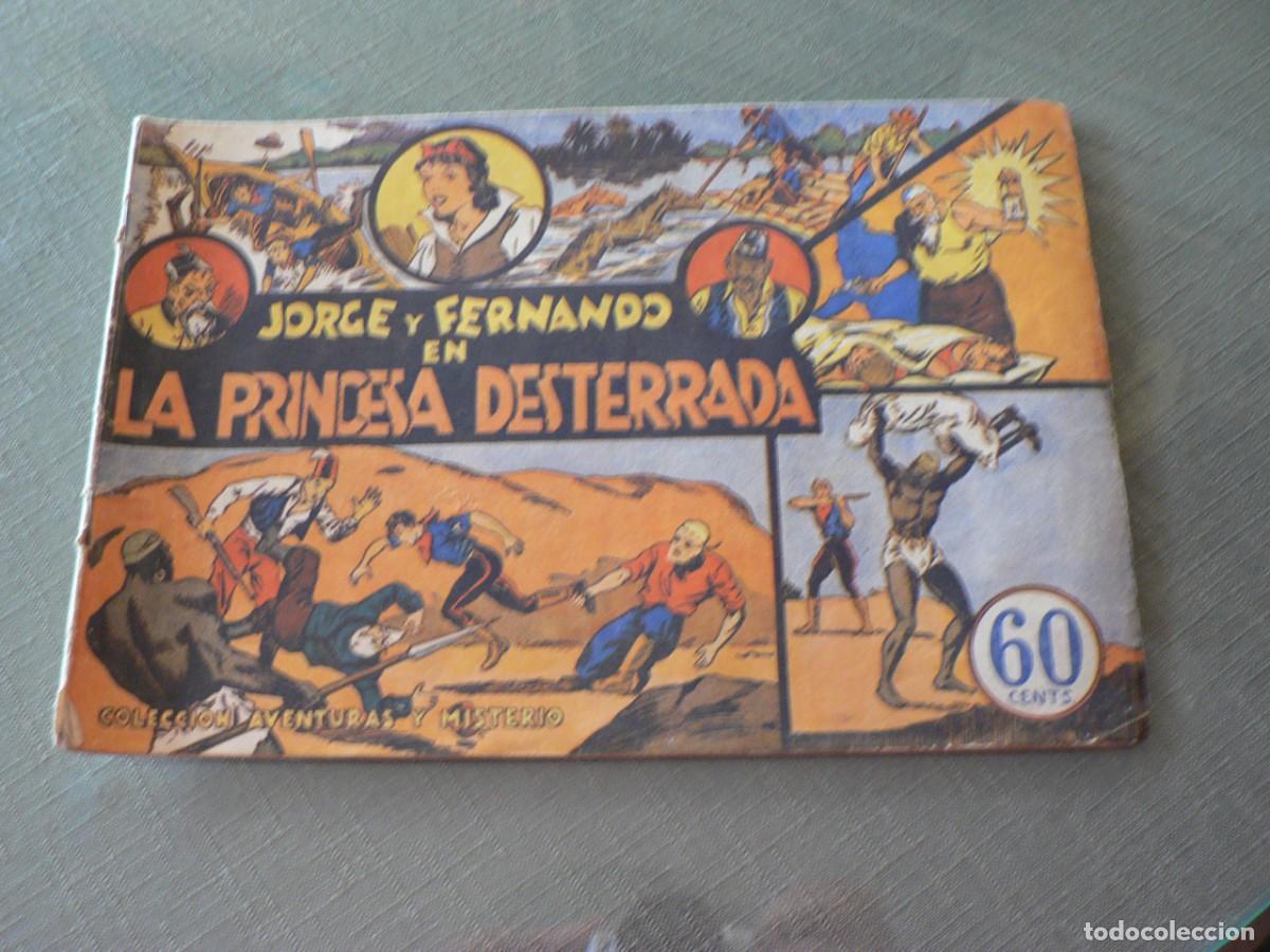 Tebeos: JORGE Y FERNANDO EN LA PRINCESA DESTERRADA - Foto 1