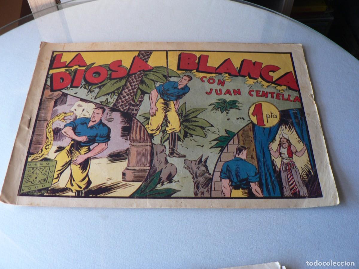 Tebeos: JUAN CENTELLA LA DIOSA BLANCA - Foto 1