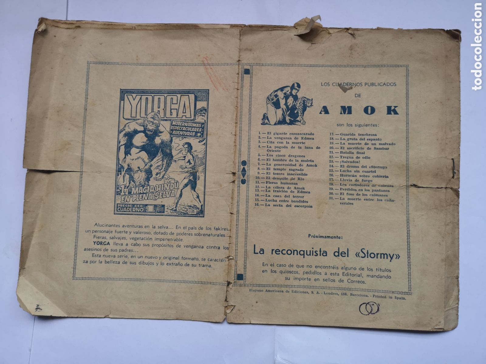 Tebeos: Amok Insidia en la selva - Foto 7
