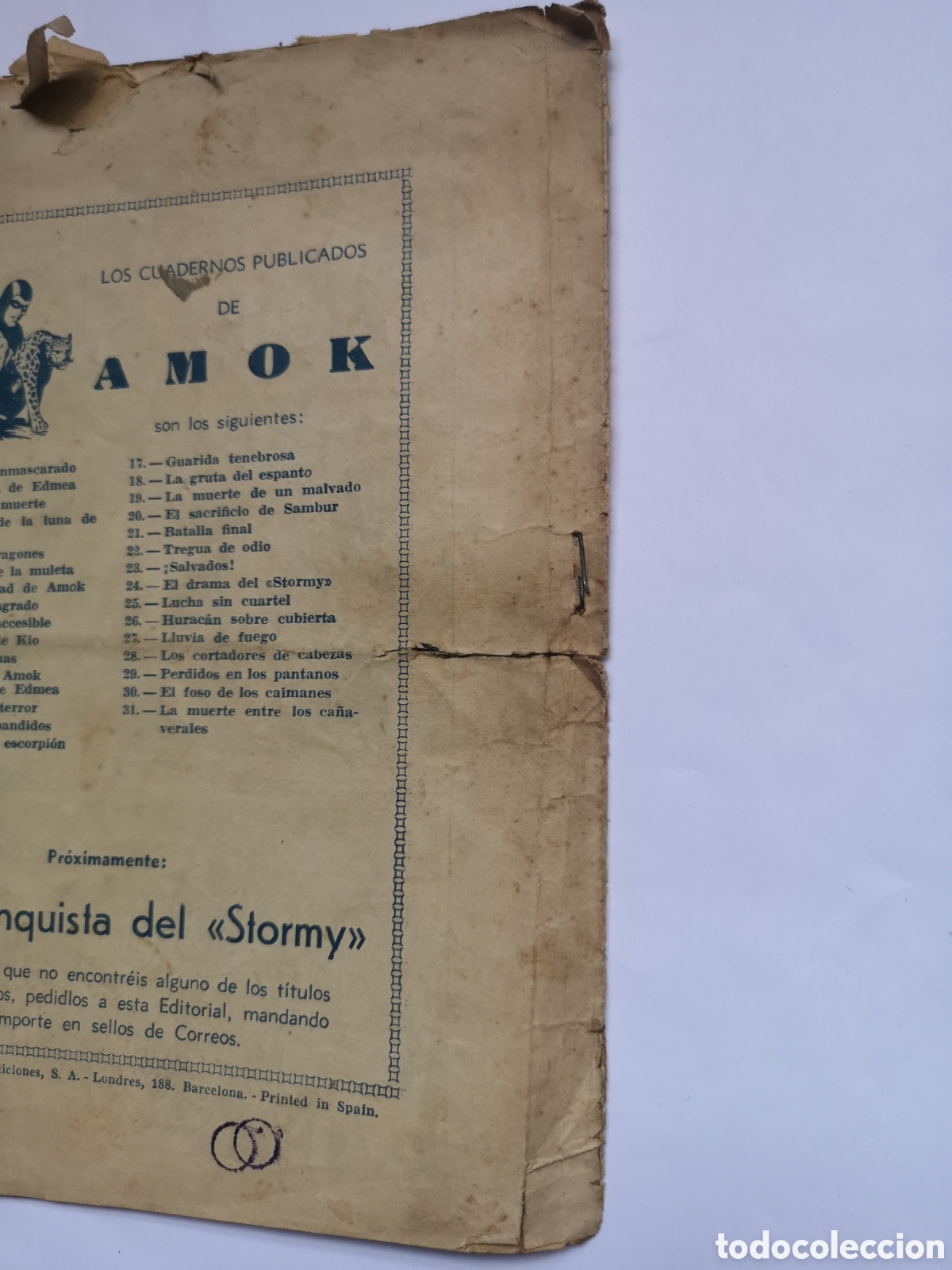 Tebeos: Amok Insidia en la selva - Foto 8