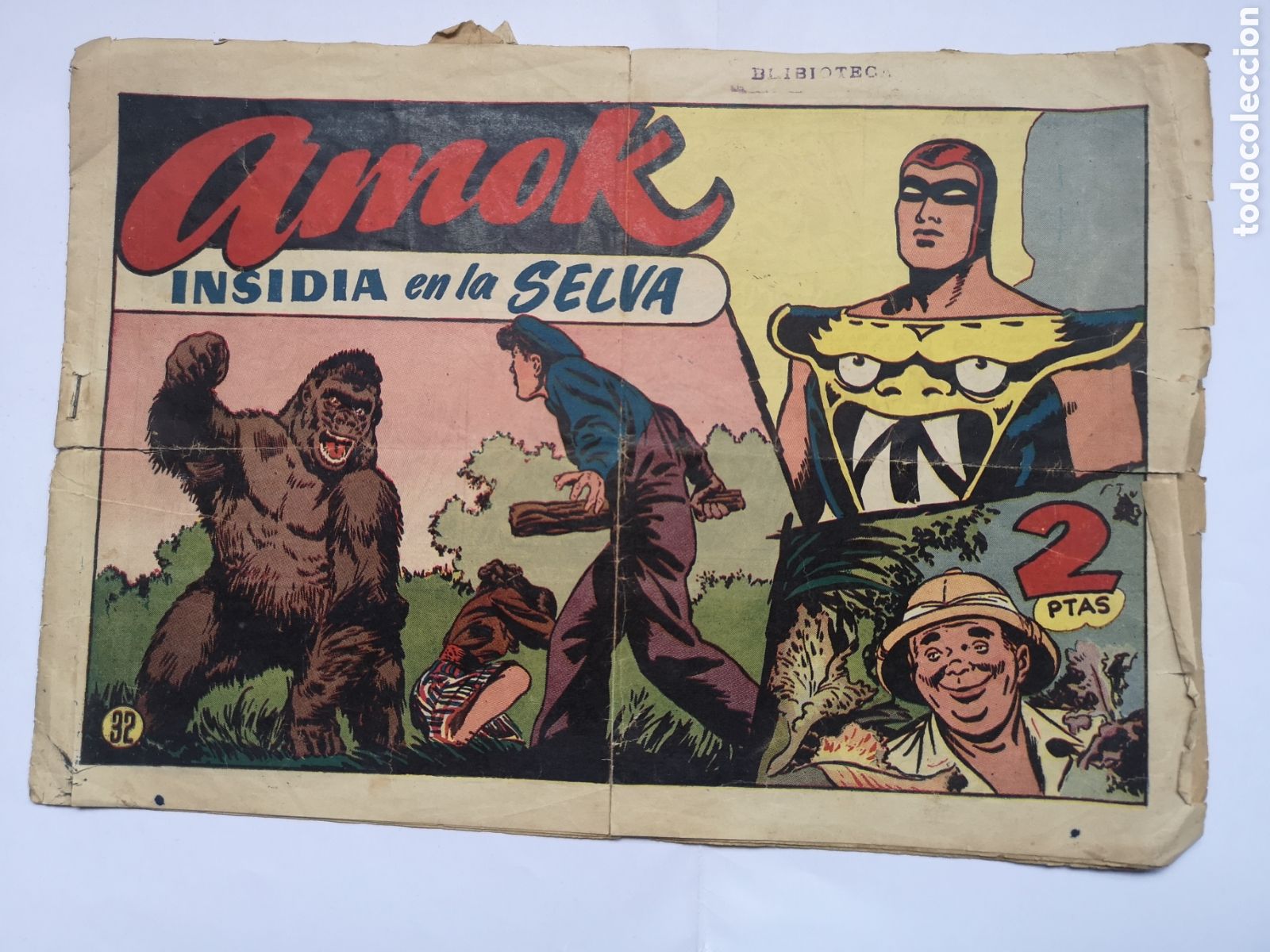 Tebeos: Amok Insidia en la selva - Foto 1