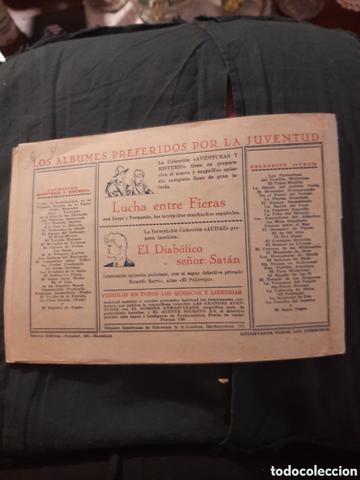 Tebeos: El misterio de los ases rojos - Foto 2