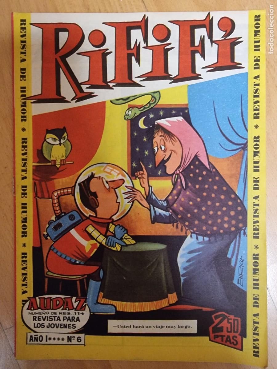 Tebeos: Rififi 6 Hispano Americana - Foto 1