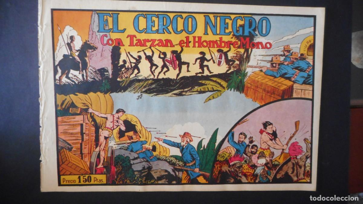 Tebeos: TARZAN. EL CERCO NEGRO/ C-14 - Foto 1