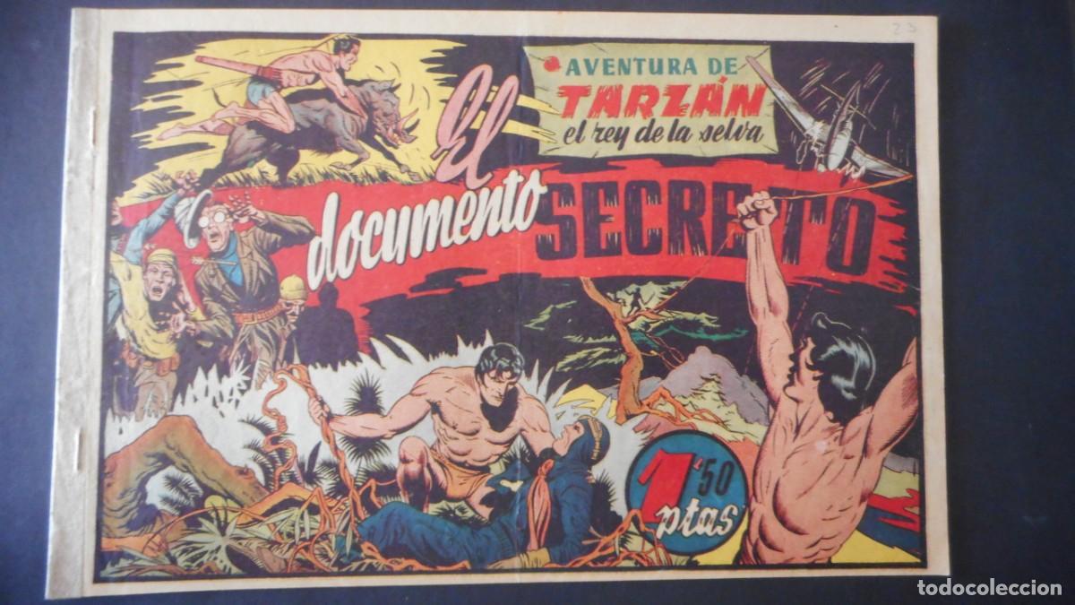 Tebeos: TARZAN. DOCUMENTO SECRETO/ C-14 - Foto 1