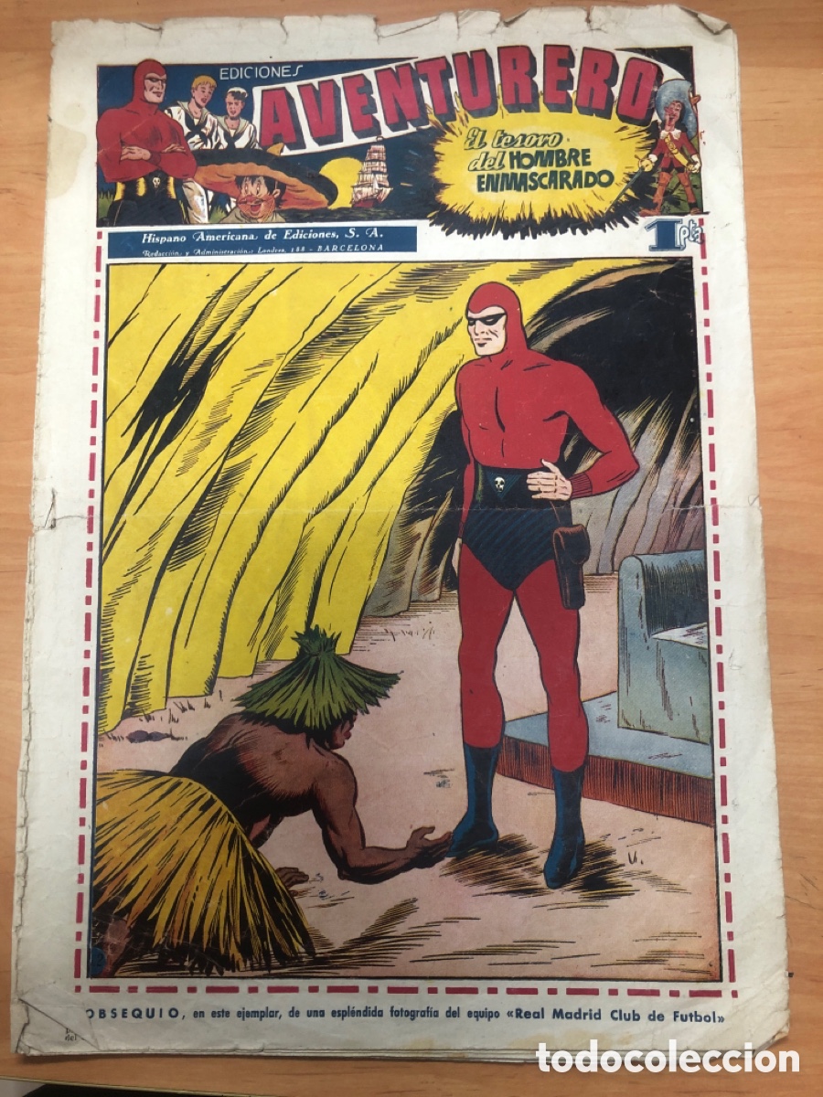 Tebeos: COMIC AVENTURERO 2&ordf; N&ordm; 2 EDITORIAL HISPANO AMERICANA - Foto 1