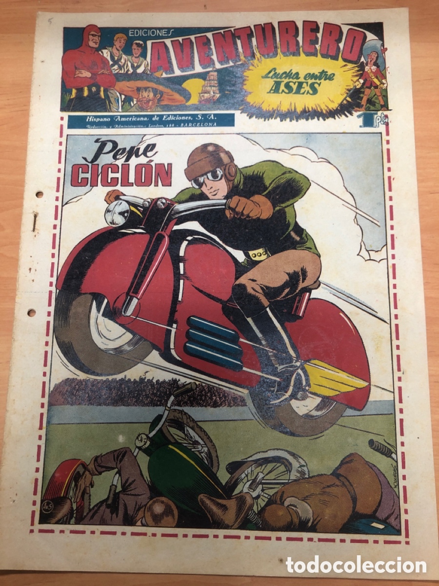 Tebeos: COMIC AVENTURERO 2&ordf; N&ordm; 5 EDITORIAL HISPANO AMERICANA - Foto 1
