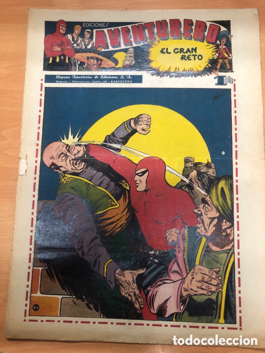 Tebeos: COMIC AVENTURERO 2&ordf; N&ordm; 7 EDITORIAL HISPANO AMERICANA - Foto 1