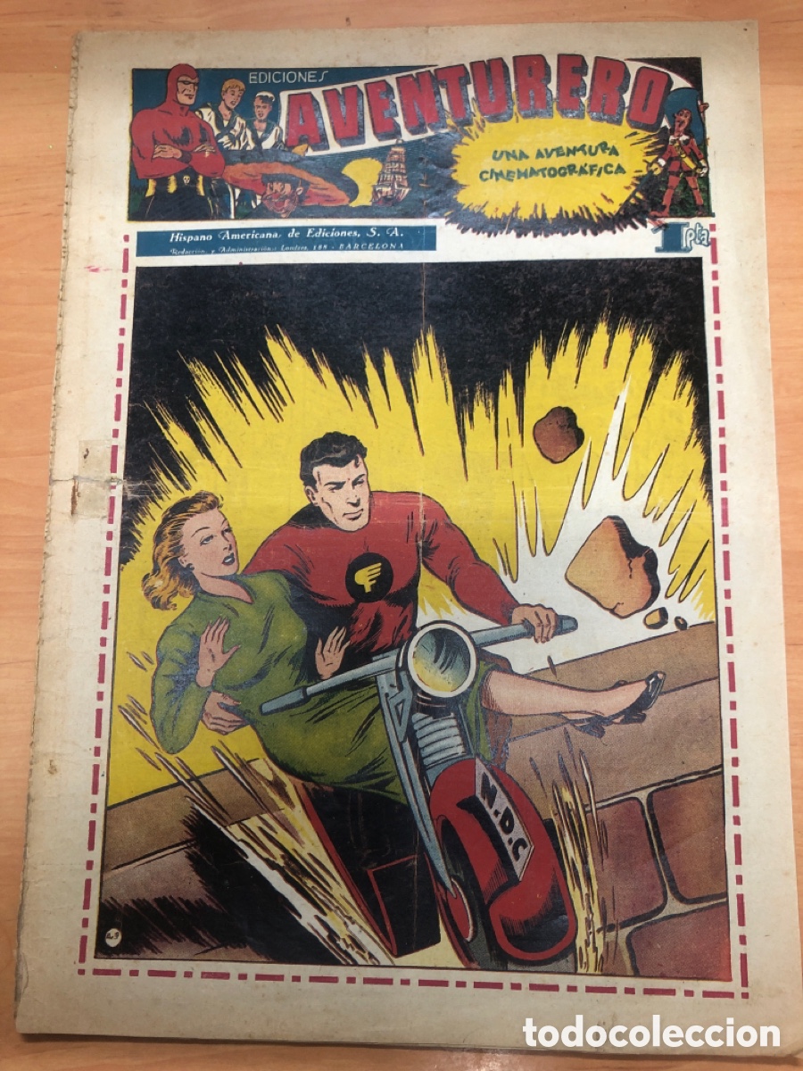 Tebeos: COMIC AVENTURERO 2&ordf; N&ordm; 9 EDITORIAL HISPANO AMERICANA - Foto 1