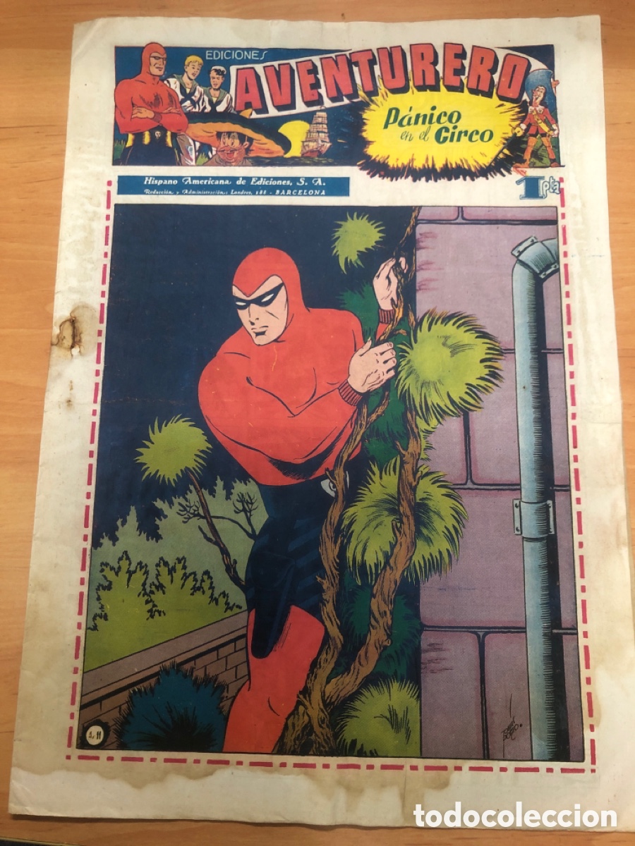 Tebeos: COMIC AVENTURERO 2&ordf; N&ordm; 11 EDITORIAL HISPANO AMERICANA - Foto 1