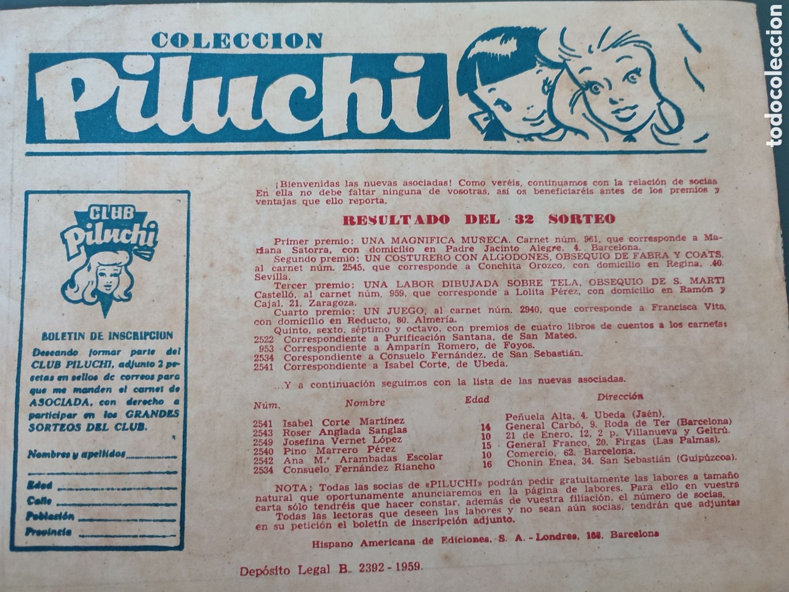 Tebeos: Colecci&oacute;n Piluchi N&uacute;m 153 - Foto 2