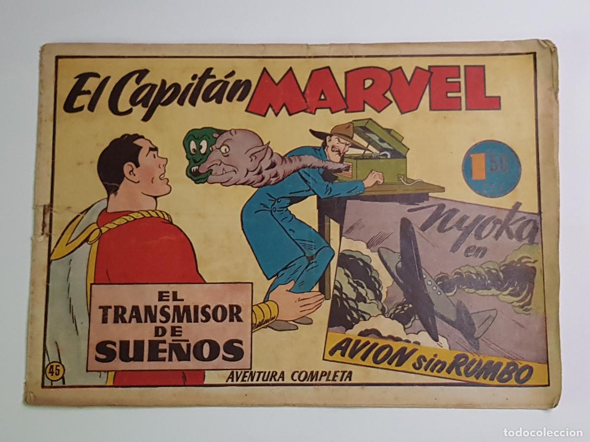 Tebeos: HISPANO AMERICANA - EL CAPITAN MARVEL - EL TRANSMISOR DE SUE&Ntilde;OS - 45 - Foto 1